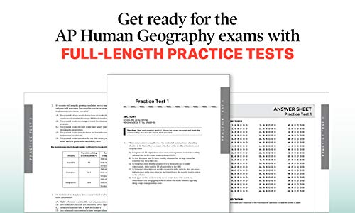 AP Human Geography Premium: With 4 Practice Tests (Barron's Test Prep)