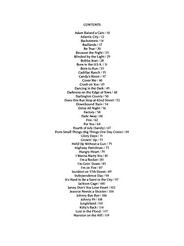 Bruce Springsteen -- Complete: Guitar/Vocal/Chords by Spring