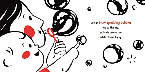 Now That You're Here: A High Contrast Book For Newborns (A Love Poem Your Baby Can See)