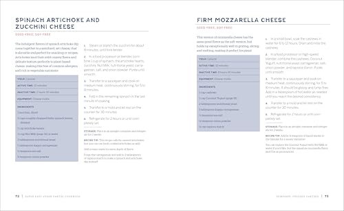 Super Easy Vegan Cheese Cookbook: 70 Delicious Plant-Based Cheeses