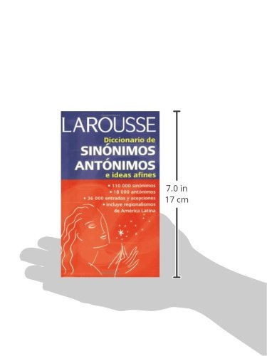 Diccionario de sinónimos, antónimos, e ideas afines (Spanish Edition)