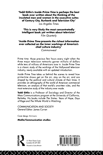 Inside Prime Time (Communication and Society)