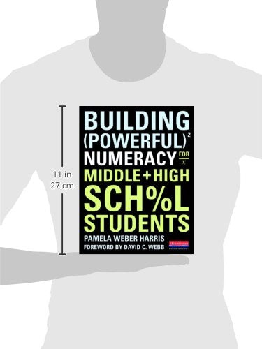 Building Powerful Numeracy for Middle and High School Students — back cover