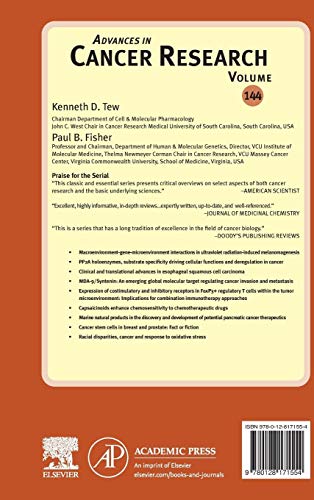 Advances in Cancer Research (Volume 144)