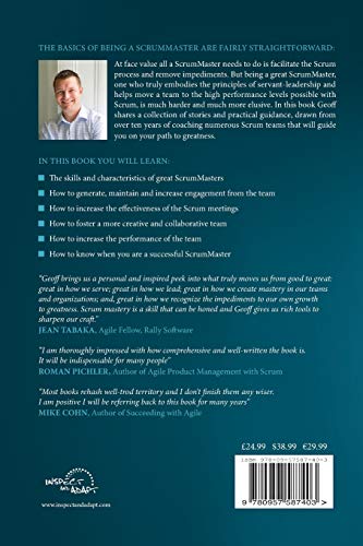 Scrum Mastery: From Good To Great Servant-Leadership by Watt