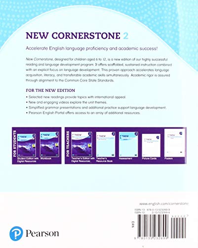 New Cornerstone, Grade 2 Student Edition with eBook (soft cover)