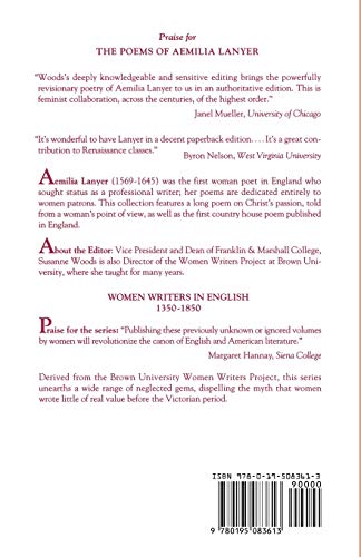 The Poems of Aemilia Lanyer: Salve Deus Rex Judaeorum (Women