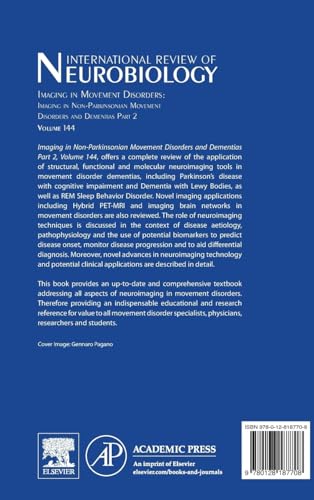 Imaging in Movement Disorders: Imaging in Movement Disorder Dementias and Rapid Eye Movement Sleep Behavior Disorder (Volume 144) (International Review of Neurobiology, Volume 144)