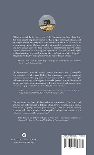 Tolkien's Modern Reading: Middle-earth Beyond the Middle Ages