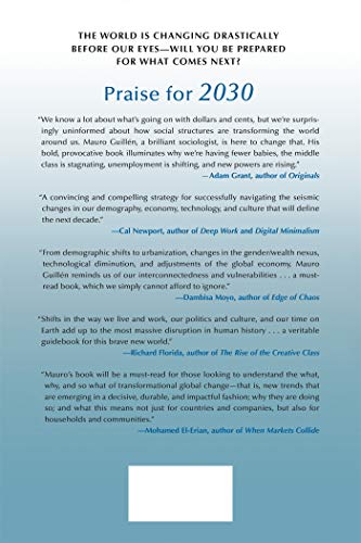 2030: How Today's Biggest Trends Will Collide and Reshape the Future of Everything — back cover