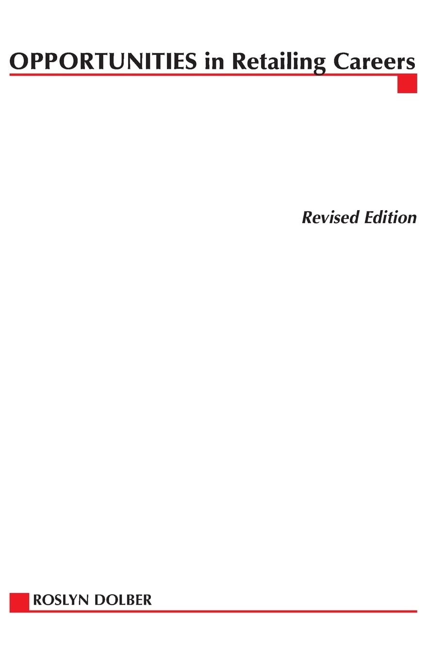 Opportunities in Retailing Careers (Opportunities in ... (Paperback))