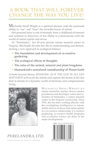 Behaving As If the God in All Life Mattered by Machaelle Sma