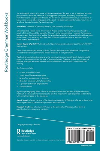 Basic Persian (Routledge Grammar Workbooks)