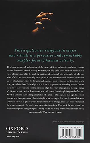 Acting Liturgically: Philosophical Reflections on Religious Practice