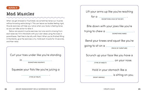 Anger Management Skills Workbook for Kids: 40 Awesome Activities to Help Children Calm Down, Cope, and Regain Control