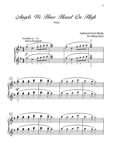 Grand Duets for Christmas, Bk 4: 8 Early Intermediate Arrangements for One Piano, Four Hands (Grand Duets for Piano, Bk 4)