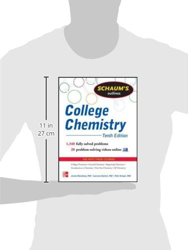 Schaum's Outline of College Chemistry: 1,340 Solved Problems + 23 Videos (Schaum's Outlines)