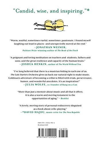 The Late Starters Orchestra — back cover