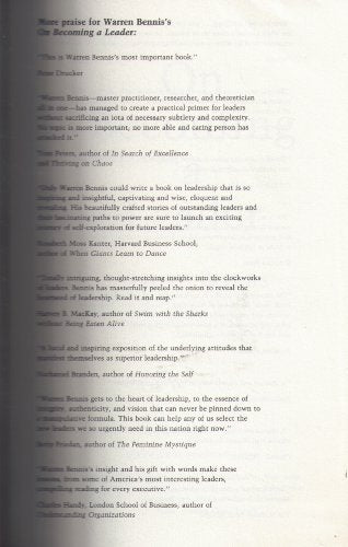 On Becoming A Leader