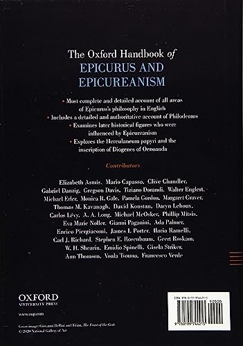 Oxford Handbook of Epicurus and Epicureanism (Oxford Handbooks)