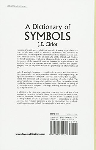 A Dictionary of Symbols (Dover Occult) by Cirlot, J. E.