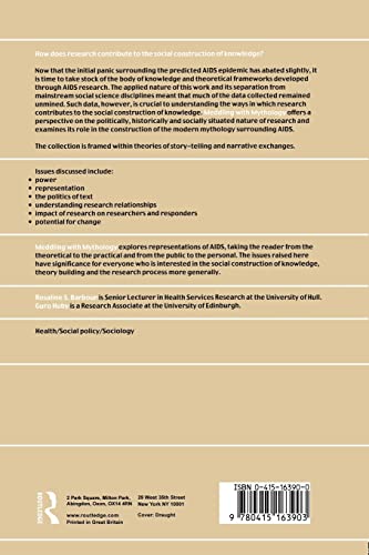Meddling with Mythology: AIDS and the Social Construction of Knowledge (International Library of Sociology (Paperback))