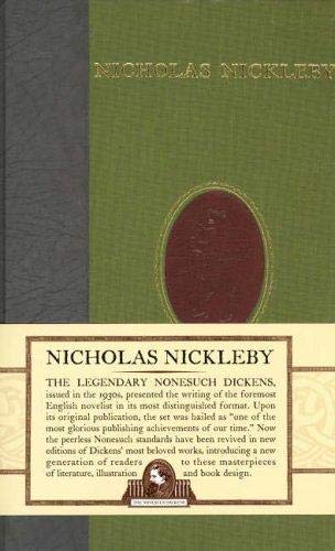Nicholas Nickleby (Nonesuch Dickens)