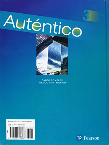Autentico 2018 Student Edition Level 3 Grade 6/12