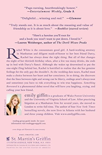Something Borrowed: A Novel by Emily Giffin