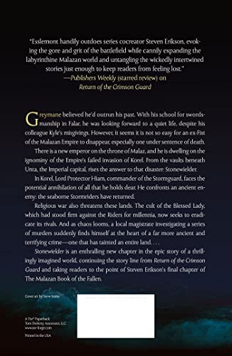 Stonewielder: A Novel of the Malazan Empire (Novels of the Malazan Empire, 3)