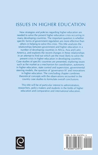 Government and Higher Education Relationships Across Three Continents: The Winds of Change (Issues in Higher Education, 2)