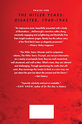 The Hitler Years: Disaster, 1940-1945 by Frank McDonough