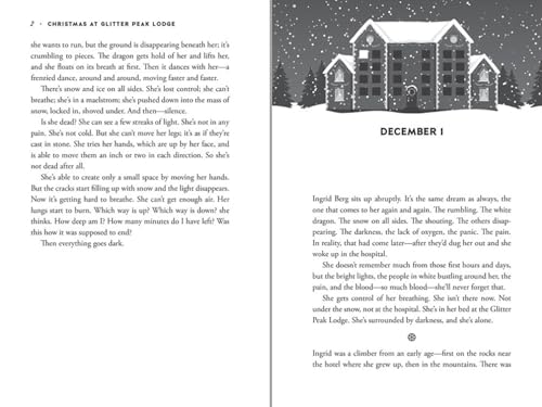 Christmas at Glitter Peak Lodge: A Novel: A Heartwarming Holiday Cozy Mystery Set in Snowy Norway