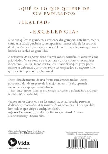 A la Manera de un Pastor: Siete principios antiguos para guiar personas productivas (Spanish Edition)