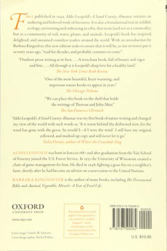A Sand County Almanac: And Sketches Here and There