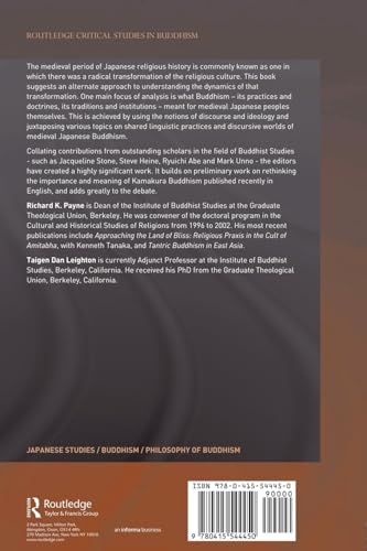 Discourse and Ideology in Medieval Japanese Buddhism (Routledge Critical Studies in Buddhism)