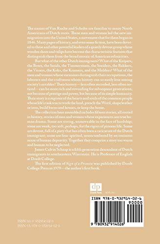 Sign of a Promise and Other Stories (Mandate Series) — back cover