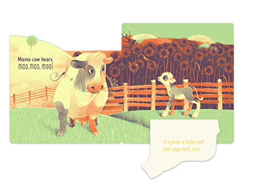 Peek-a-Baby: Farm: Peekaboo flaps inside!