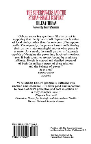 The Superpowers and the Syrian-Israeli Conflict (The Washington Papers)