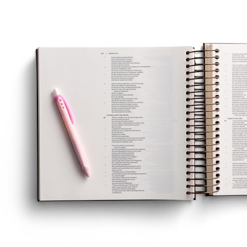 Illustrating Bible CSB - Spiral Bound Bible Journal, Cranberry