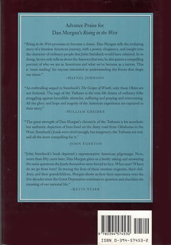 Rising In The West: The True Story Of An "Okie" Family from the Great Depression Through the Reagan Years