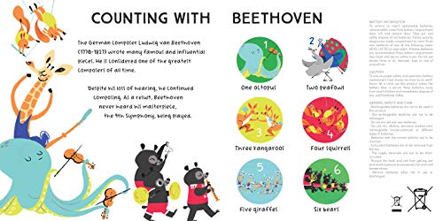 Baby Beethoven: A Classical Music Sound Book (With 6 Magical Melodies) (Baby Classical Music Sound Books)