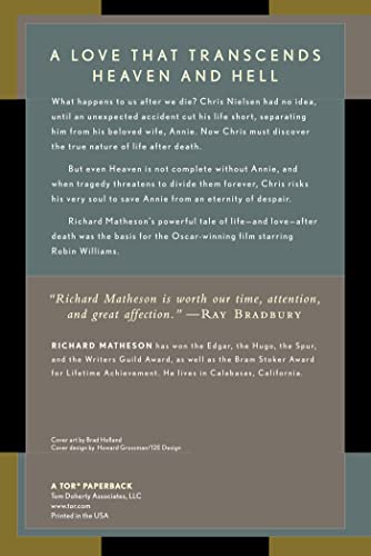 What Dreams May Come: A Novel by Richard Matheson