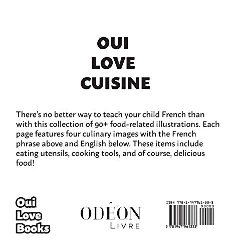 Oui Love Cuisine: An English/French Bilingual Picture Book (French Edition)