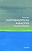 Mathematical Analysis: A Very Short Introduction