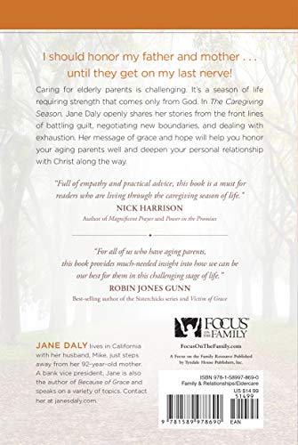 The Caregiving Season: Finding Grace to Honor Your Aging Parents