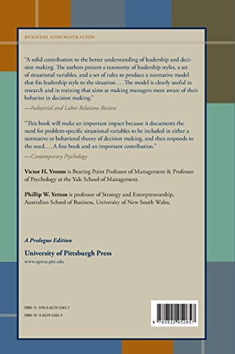 Leadership and Decision-Making (Pitt Paperback; 110)