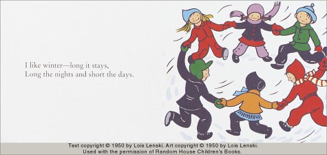 I Like Winter (Lois Lenski Books)