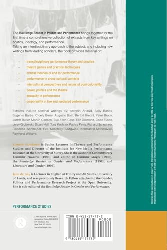 The Routledge Reader in Politics and Performance