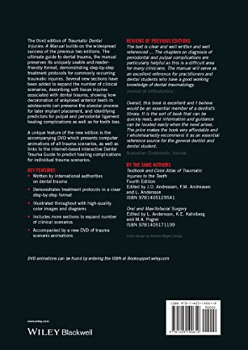 Traumatic Dental Injuries: A Manual